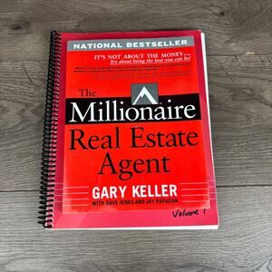 Lot of Two Books - The Millionaire Real Estate Agent - Gary Keller & Playbook